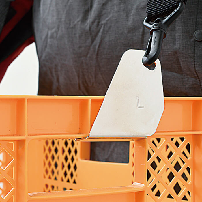 かかしさんのja 農協 通信販売 収穫コンテナ用肩掛けバンド 2個組